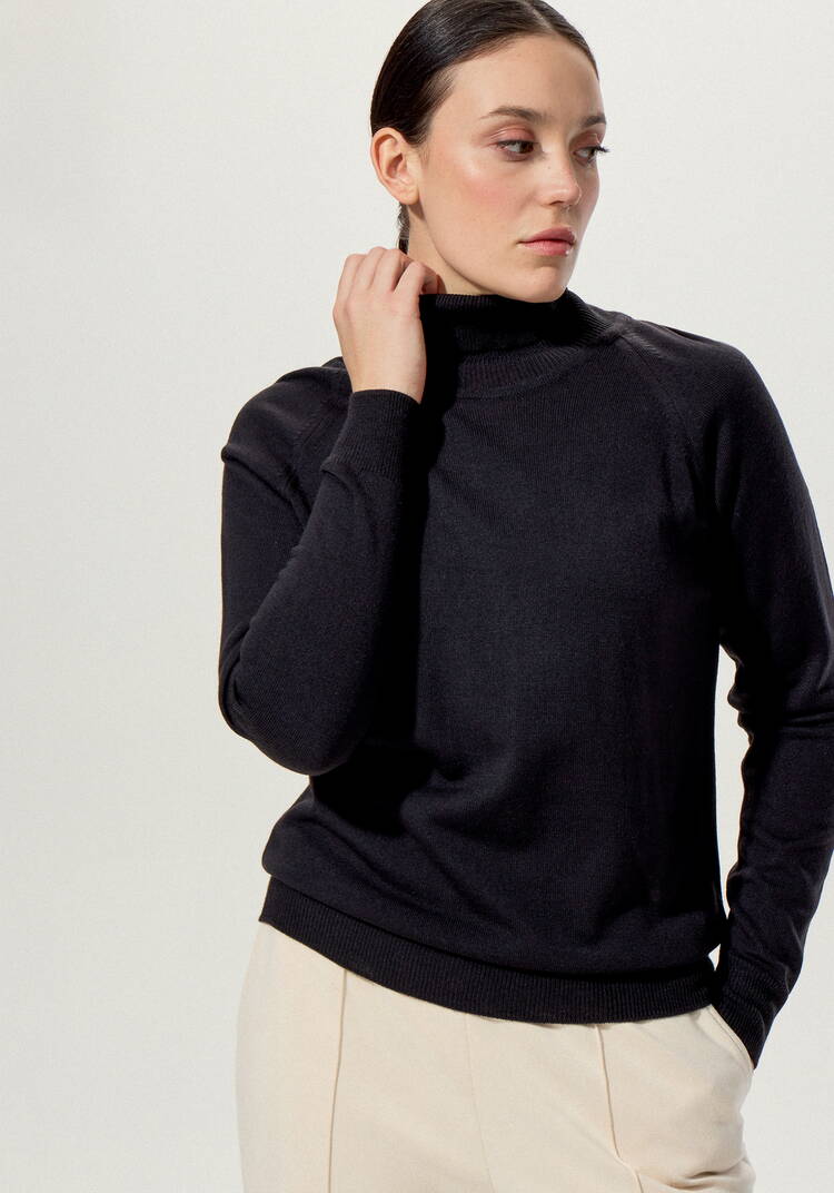 Джемпер с высоким воротником шир.  750, рис. 15