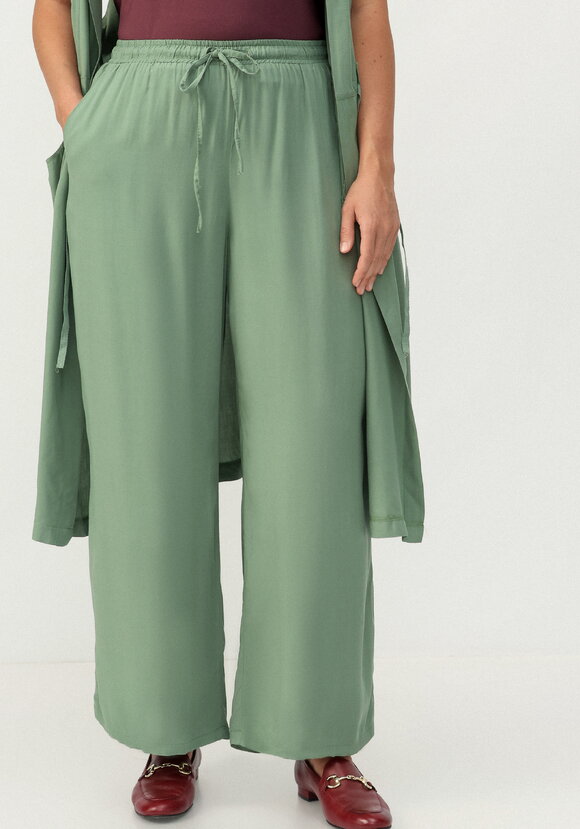 Брюки широкие на кулиске из штапеля шир.  580, рис. 23