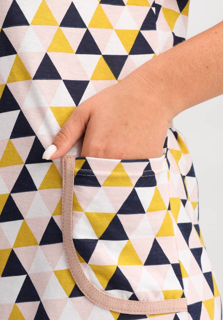 Халат хлопковый Прекрасный день шир.  750, рис. 6