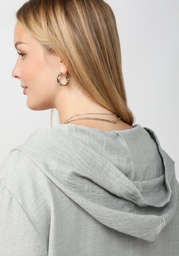 Жакет на молнии с капюшоном Амелия шир.  580, рис. 7