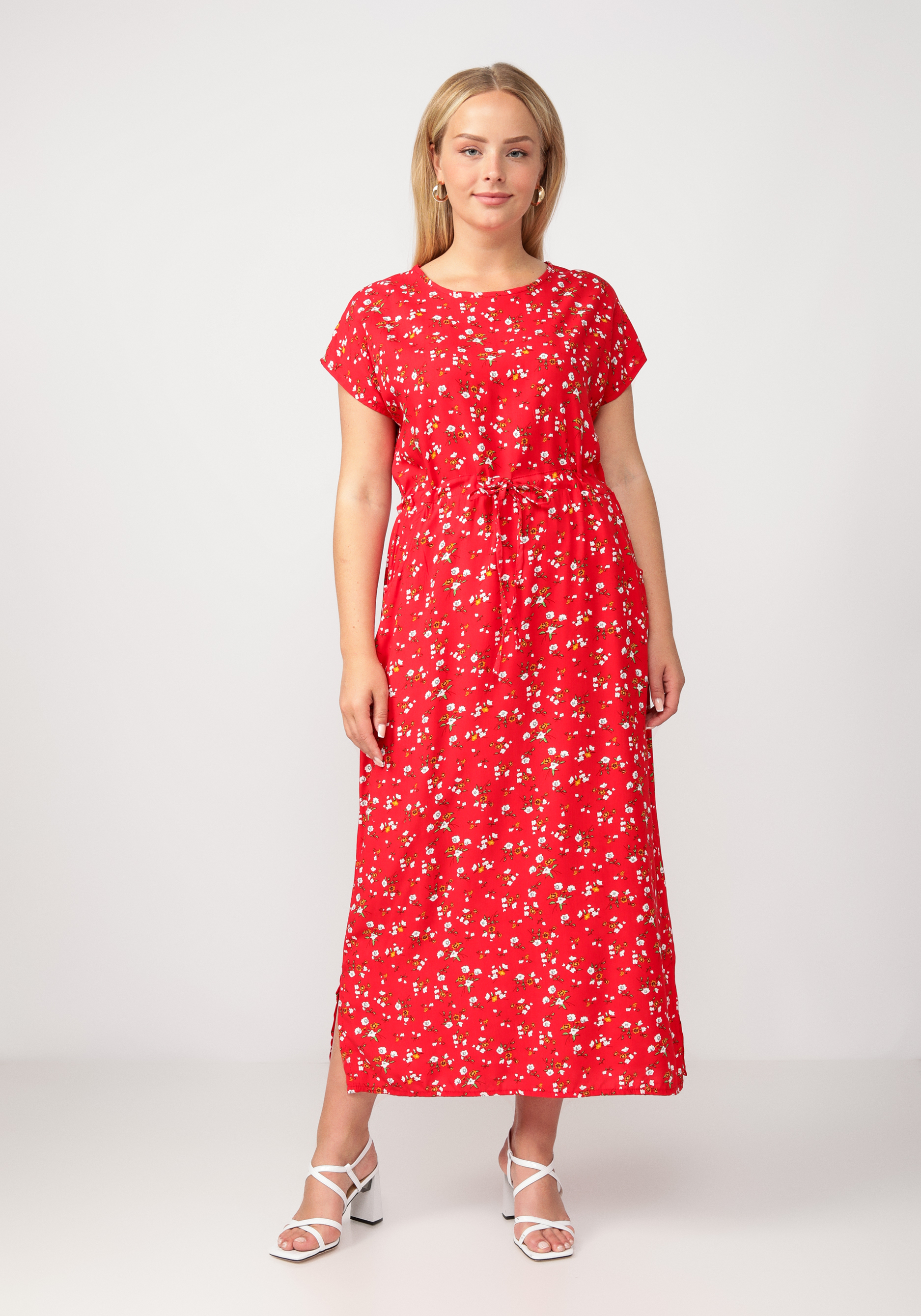 Платье женское "Джанет" Unit, цвет красный, размер 52