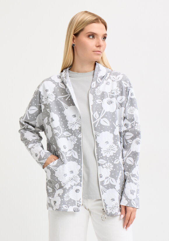 Пыльник с капюшоном на молнии шир.  580, рис. 8