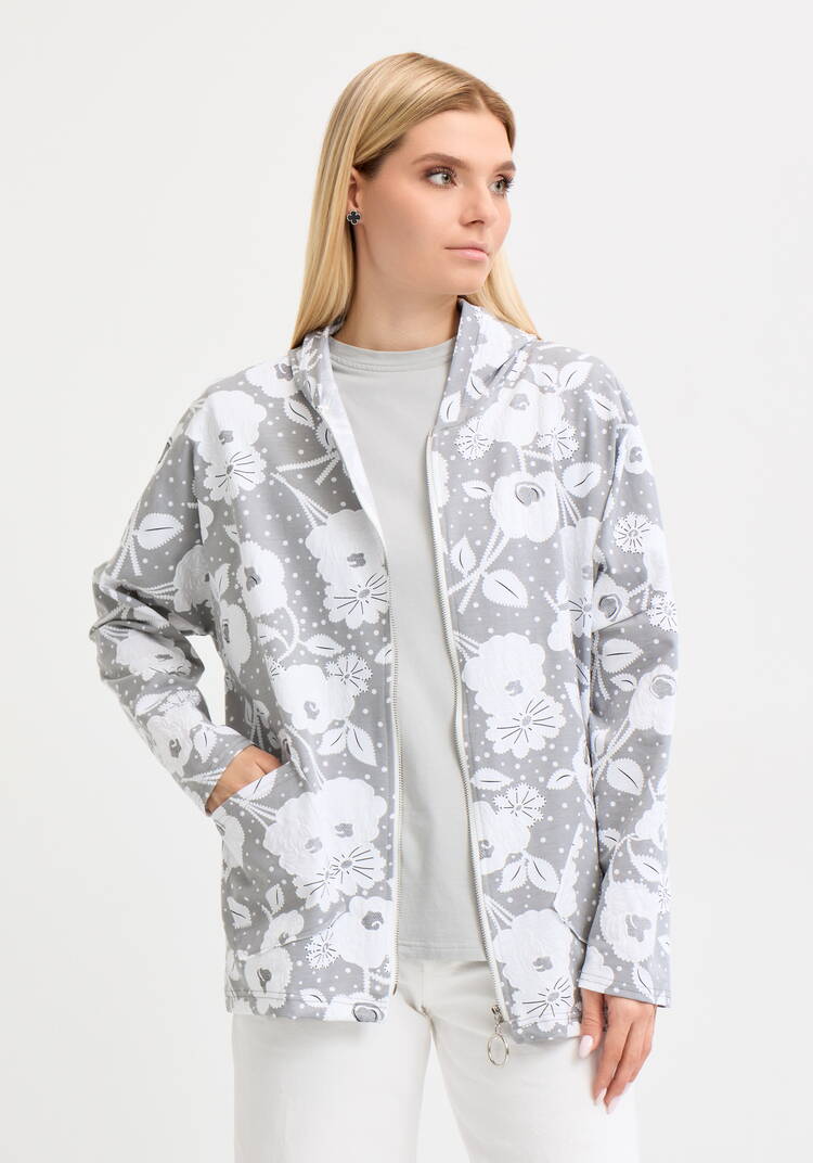 Пыльник с капюшоном на молнии шир.  750, рис. 8