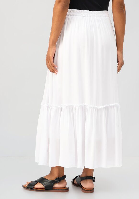 Юбка с воланом с резинкой на талии шир.  580, рис. 3