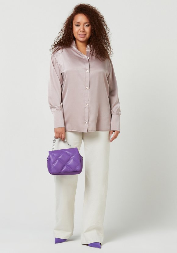 Блуза на пуговицах с широким манжетом шир.  580, рис. 9