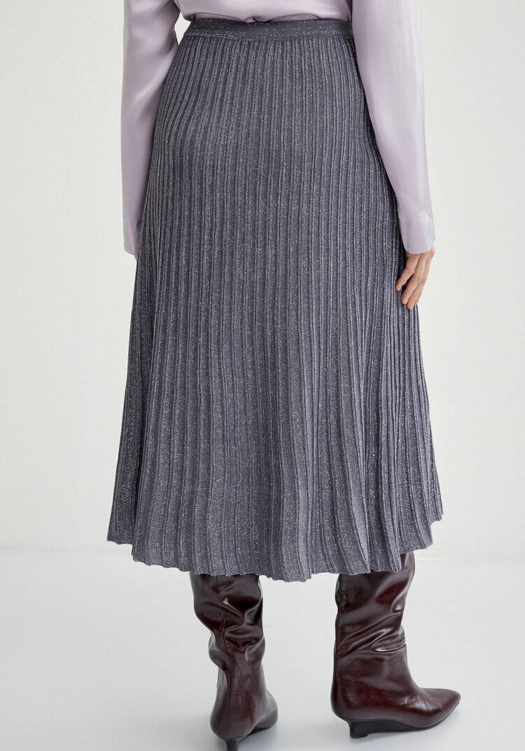 Юбка миди с метанитью шир.  750, рис. 49