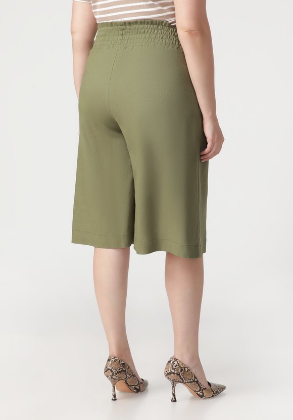 Бермуды на резинке с карманами шир.  580, рис. 9