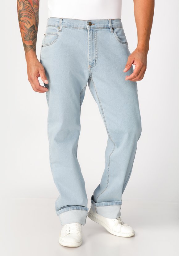 Джинсы стрейч Моррис шир.  580, рис. 1