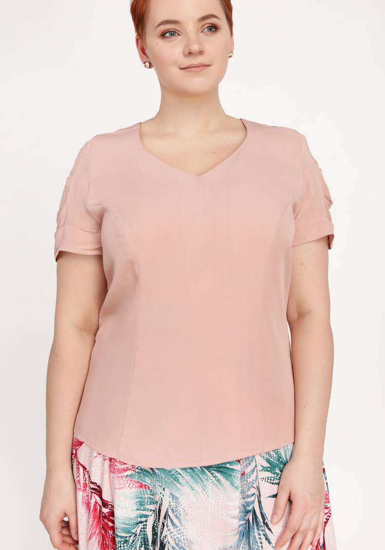 Блуза Пленительная простота шир.  750, рис. 18