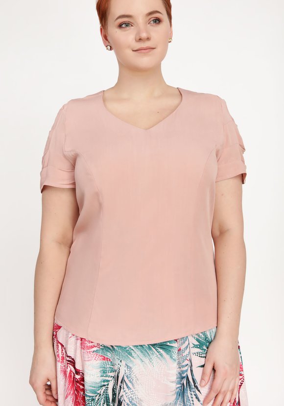 Блуза Пленительная простота шир.  580, рис. 18