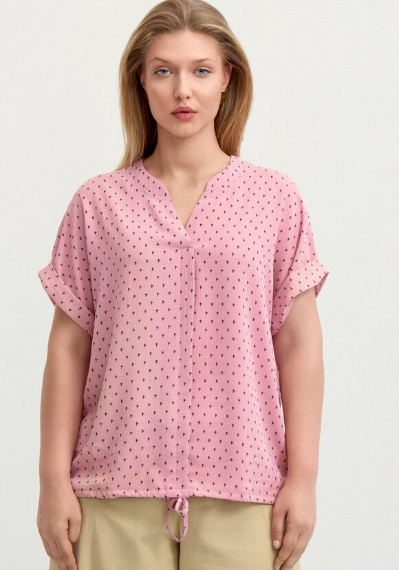 Блуза на кулиске по низу Мира шир.  580, рис. 20