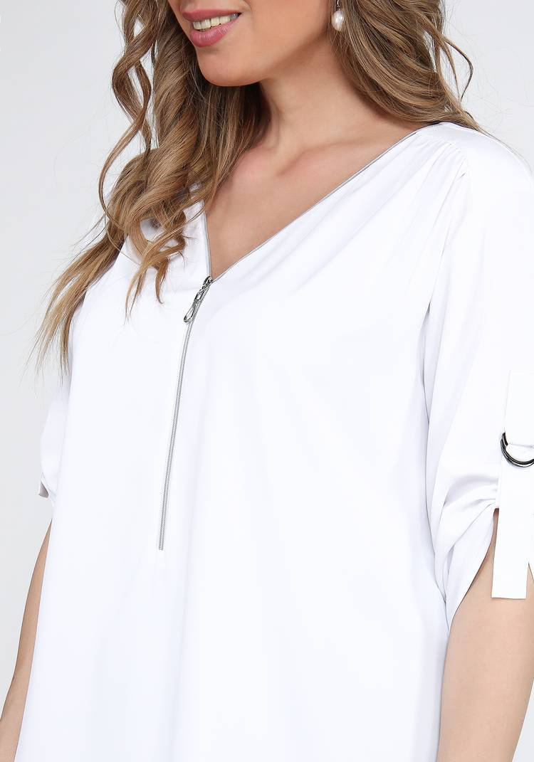 Блуза на молнии Изабелла шир.  750, рис. 4