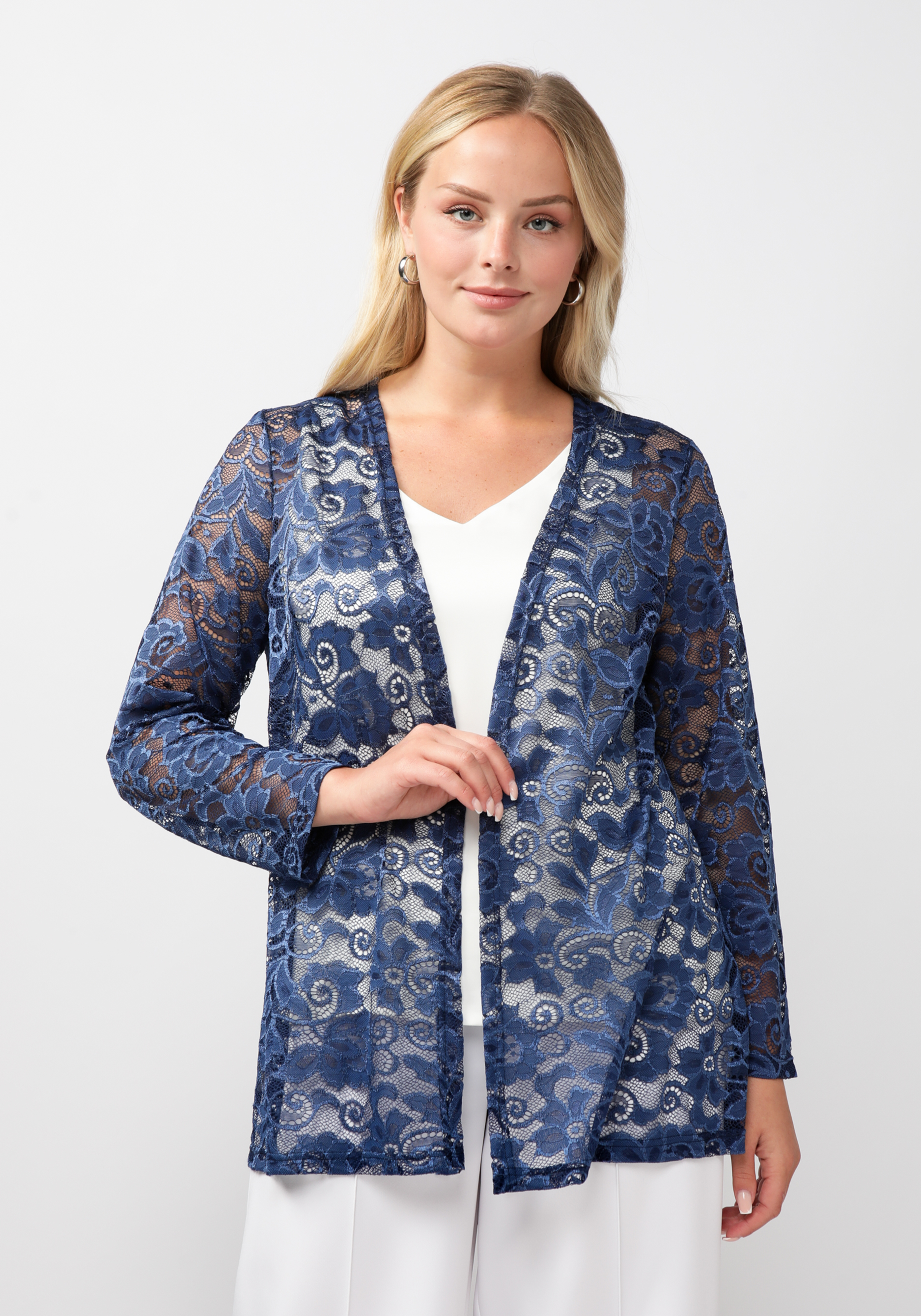 Кардиган из кружевного полотна "Ванесса"