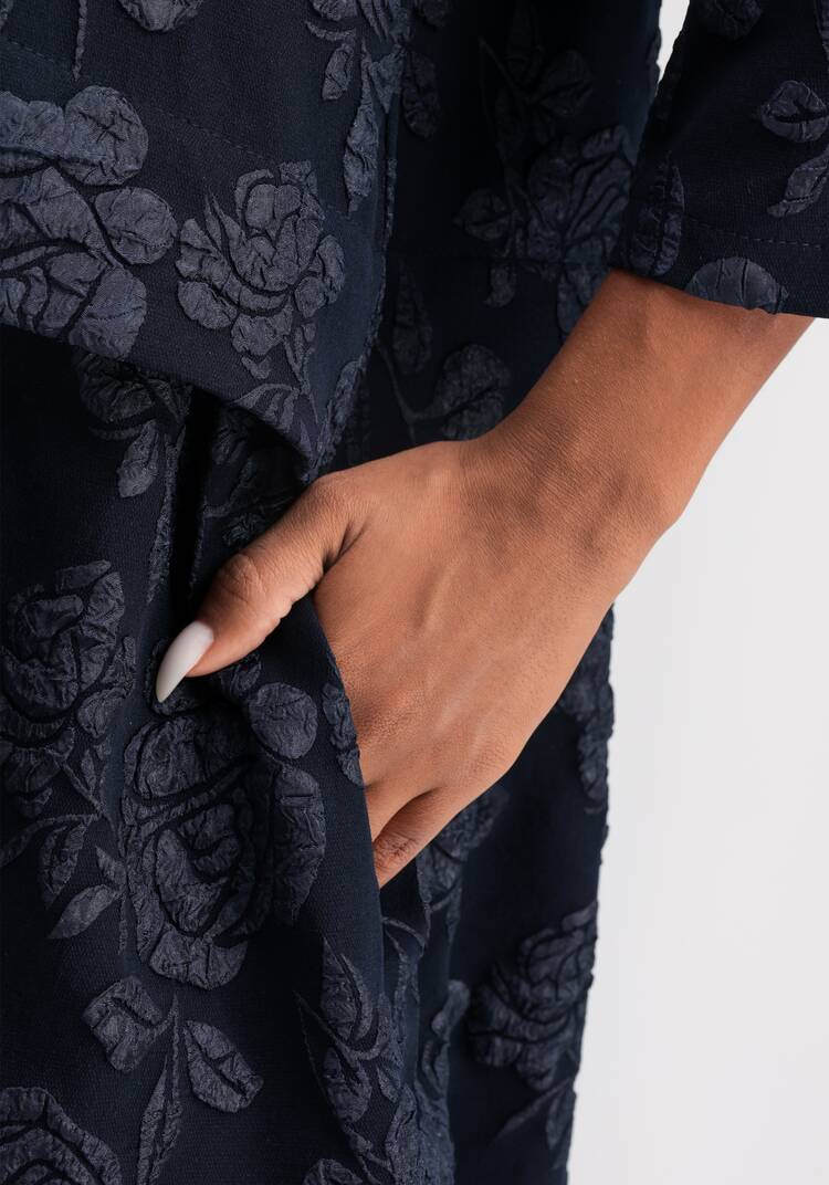 Платье бохо с цветочным принтом шир.  750, рис. 7