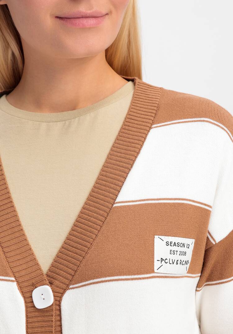 Кардиган в полоску Татьяна шир.  750, рис. 11