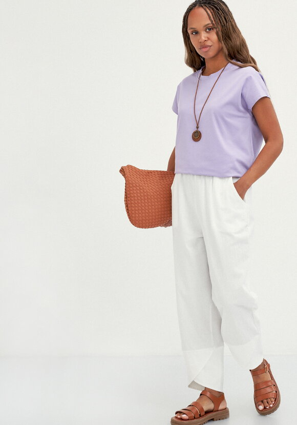 Футболка базовая со спущенным плечом шир.  580, рис. 7