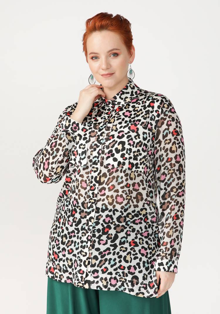 Блуза Королевская утонченность шир.  750, рис. 5