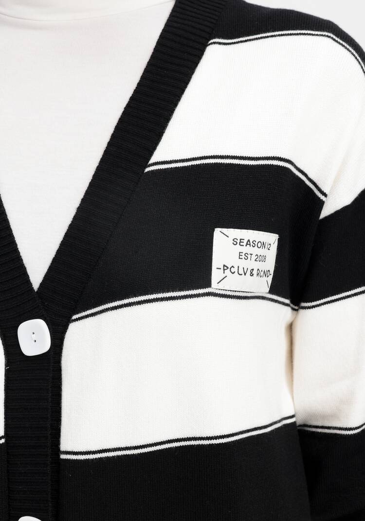 Кардиган в полоску Татьяна шир.  750, рис. 5