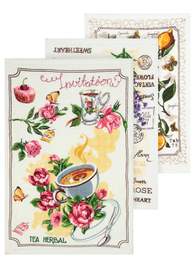Полотенца махровые, 3 шт. шир.  750, рис. 1