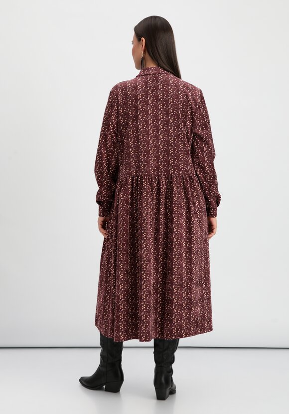 Платье оверсайз с принтом мильфлер шир.  580, рис. 3