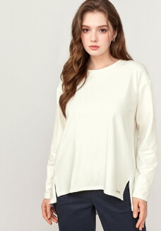 Туника свободного силуэта с разрезами