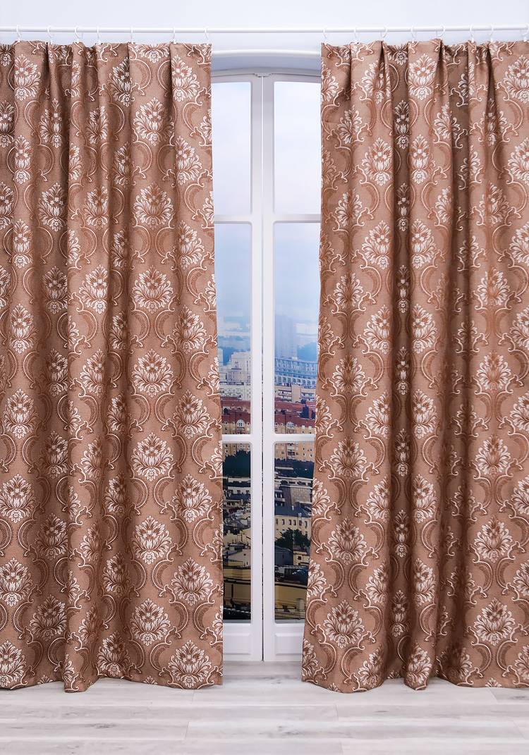 Комплект портьер из жаккарда Марго шир.  750, рис. 17