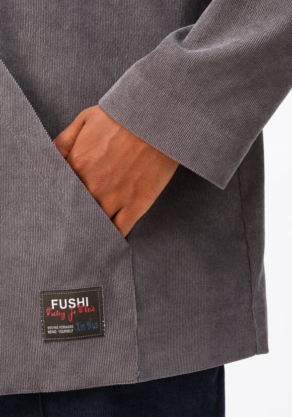 Куртка вельветовая с капюшоном шир.  580, рис. 41