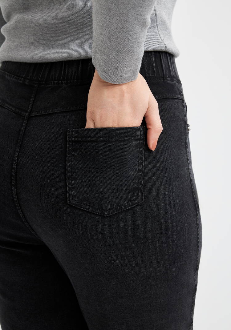 Джегинсы утепленные Дарина шир.  750, рис. 12