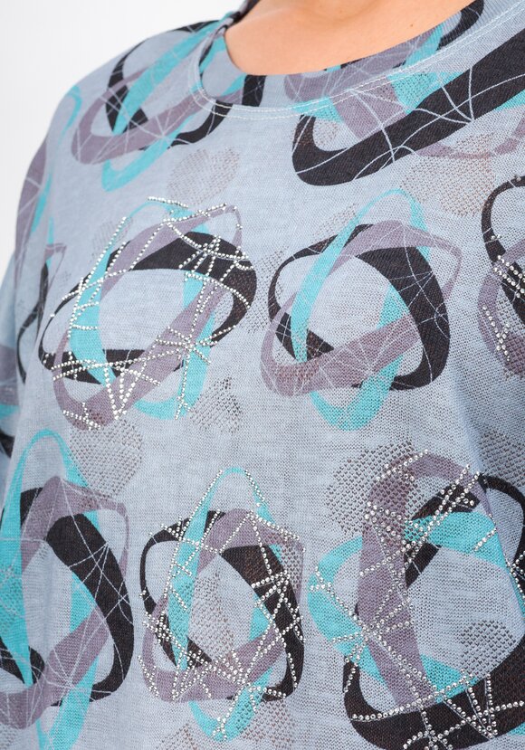 Футболка со стразами Фиби шир.  580, рис. 10