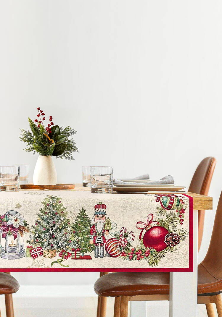 Скатерть гобеленовая Щелкунчик шир.  750, рис. 5