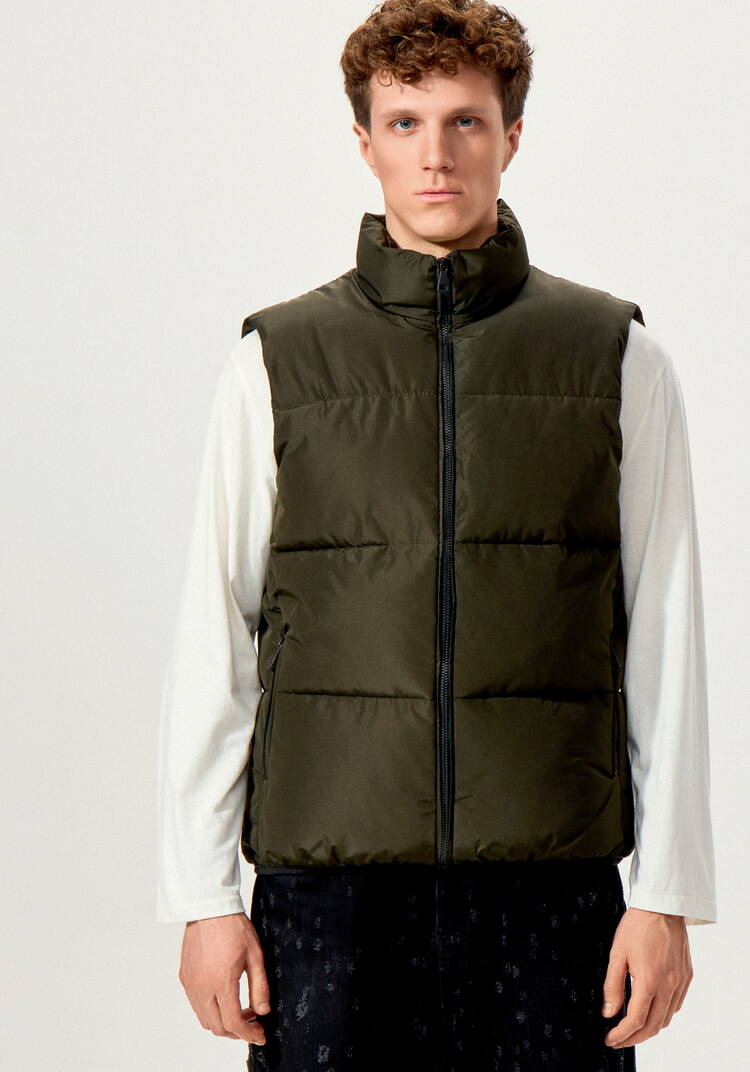 Жилет с крупной стежкой шир.  750, рис. 11