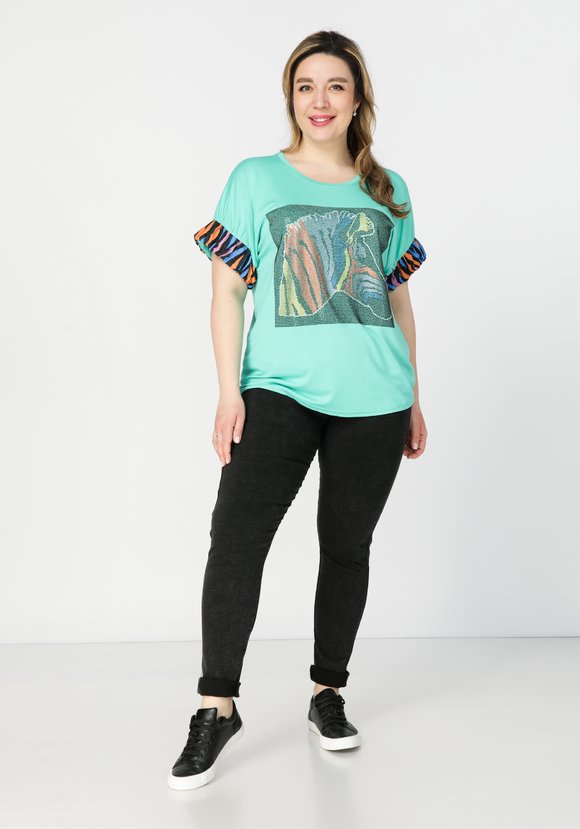 Футболка женская Роза шир.  580, рис. 7