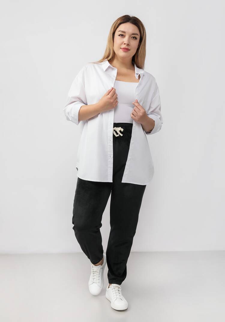 Брюки женские джоггеры шир.  750, рис. 18