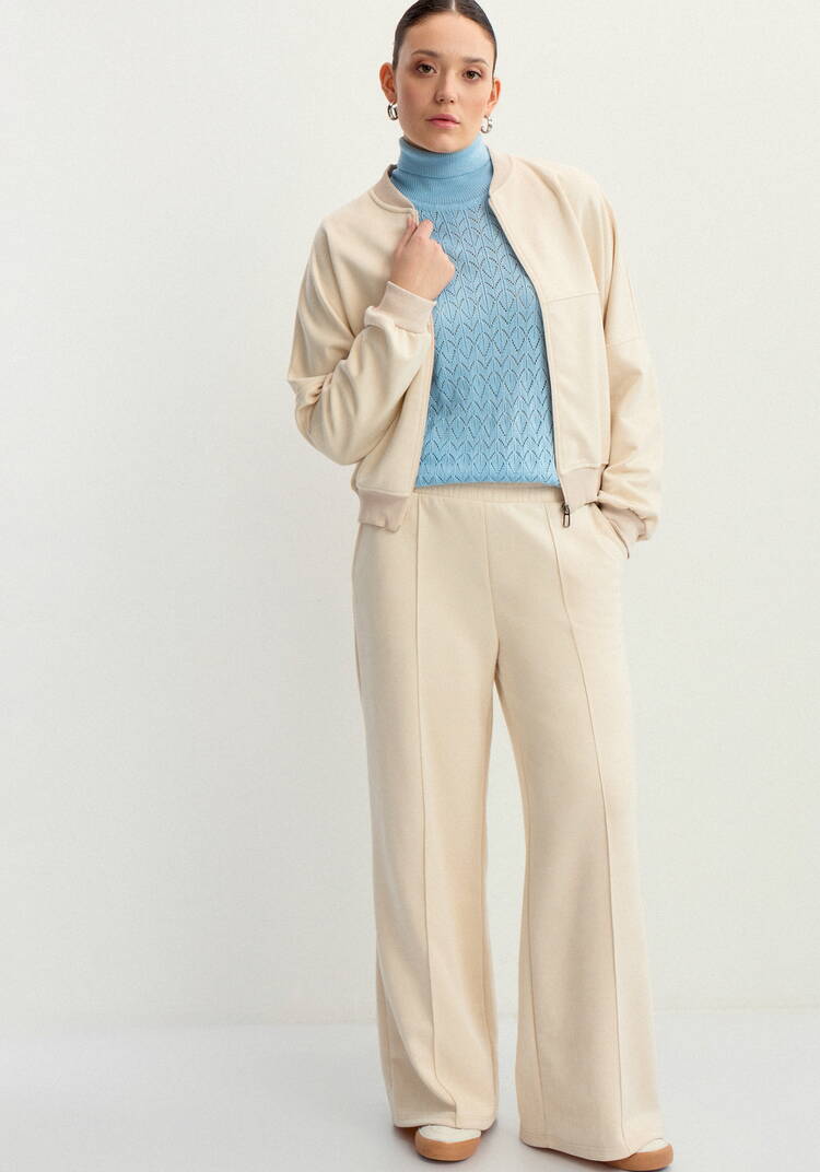 Свитер ажурный шир.  750, рис. 28