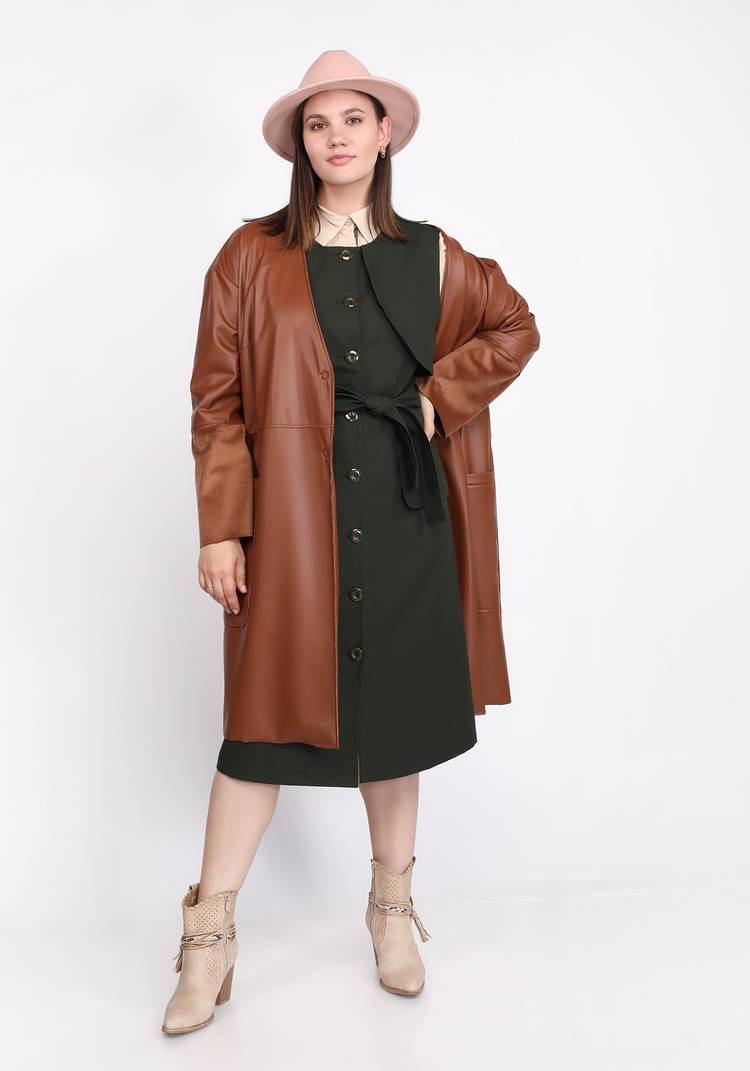 Сарафан с ружейным клапаном шир.  750, рис. 1