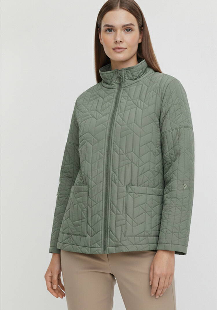 Куртка с объемной стежкой шир.  750, рис. 3