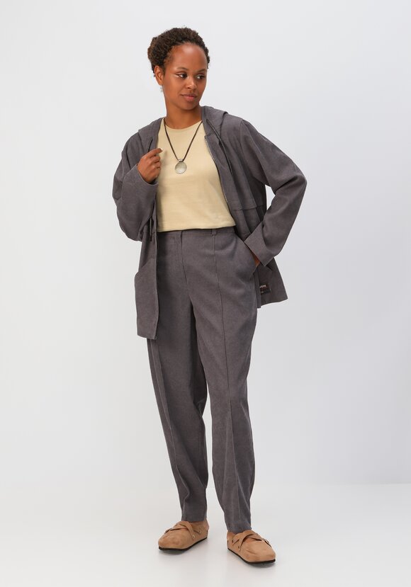 Брюки-бананы вельветовые с карманами шир.  580, рис. 34