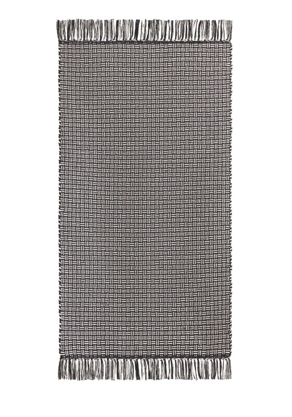 Коврик из хлопка с бахромой шир.  580, рис. 21