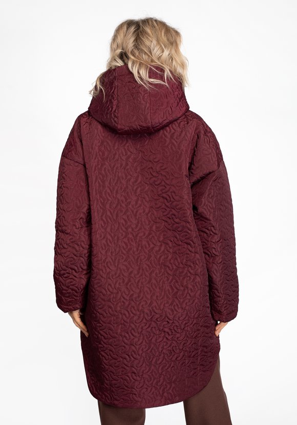 Пальто стеганое с застежкой-молнией шир.  580, рис. 3