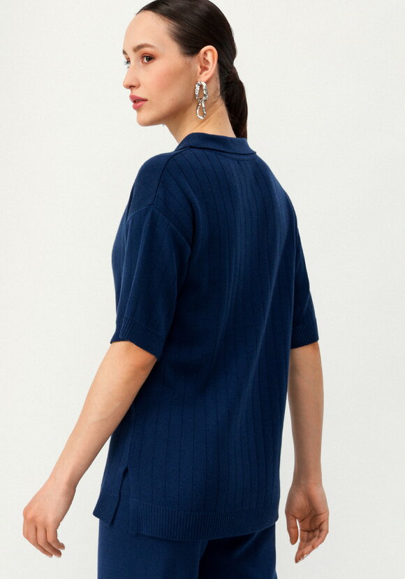 Поло удлиненное с вертикальной полосой шир.  580, рис. 11