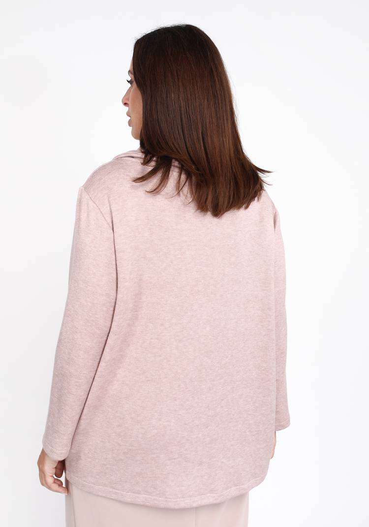 Джемпер с горловиной хомут шир.  750, рис. 4