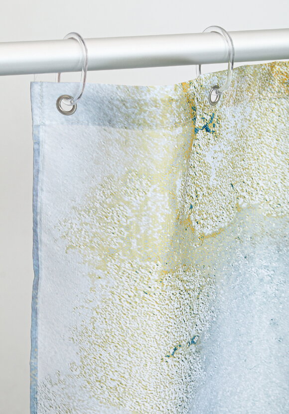 Штора для ванной Мраморный стиль шир.  580, рис. 10