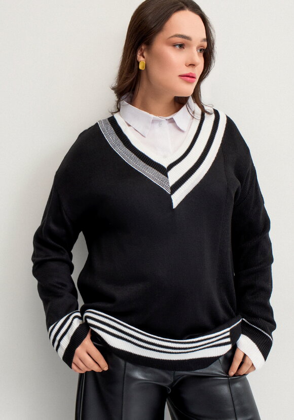 Джемпер Бриония шир.  580, рис. 24