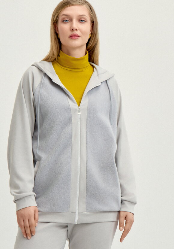 Олимпийка на молнии с капюшоном шир.  580, рис. 15