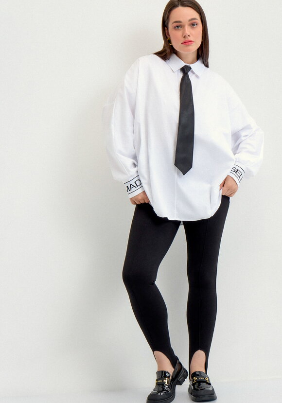 Рубашка с принтом на спине и рукавах шир.  580, рис. 9