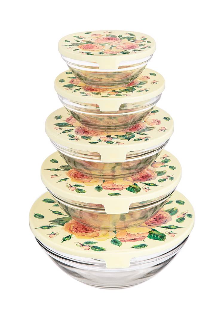 Набор из 5 мисок с крышками шир.  750, рис. 13