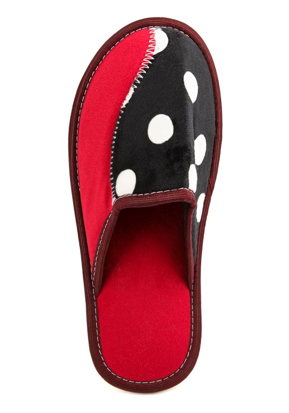 Тапочки женские  Модный горошек шир.  580, рис. 8