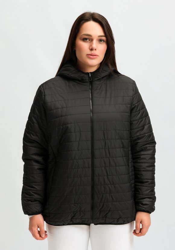 Куртка двухсторонняя с капюшоном на молнии шир.  580, рис. 5