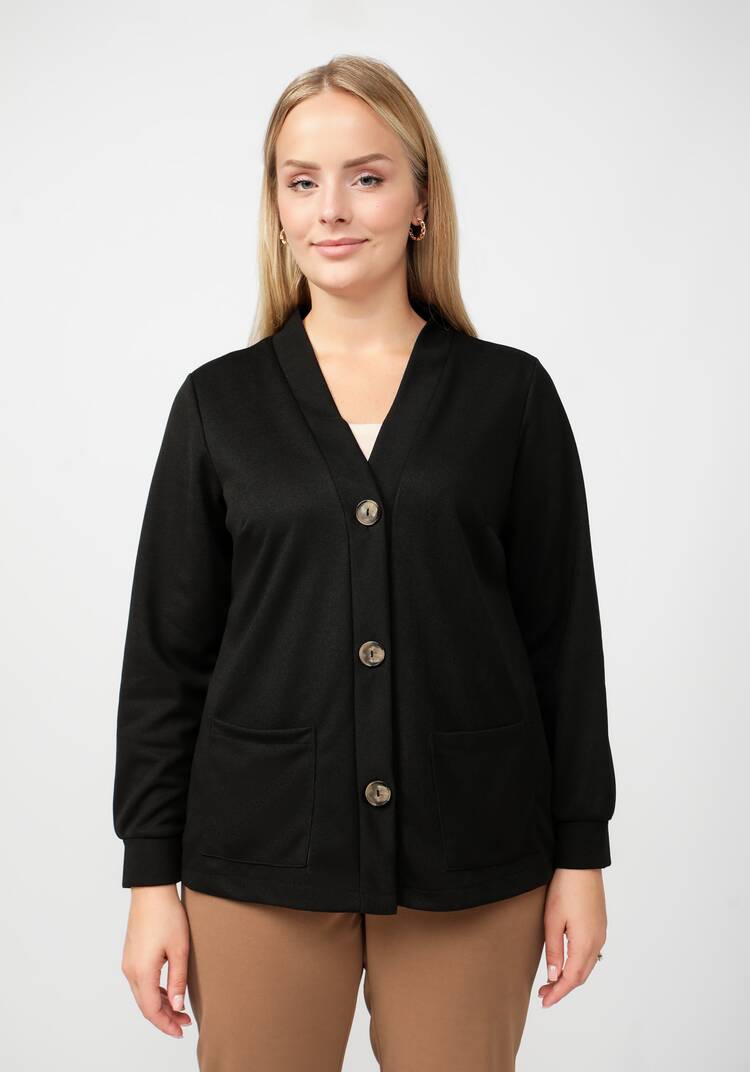 Трикотажный кардиган шир.  750, рис. 9