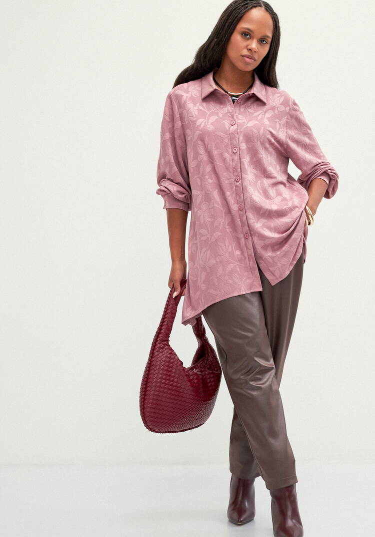 Туника трикотажная с жаккардовым рисунком шир.  750, рис. 15